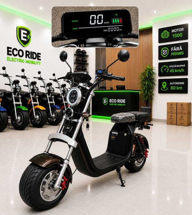 Scuter electric super Harley