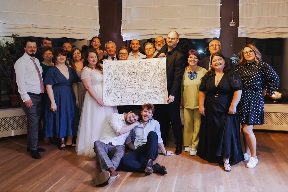 Caricaturist LIVE la nunta/botez/corporate!