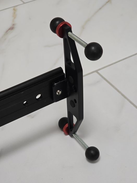 Slider video aluminiu 100cm