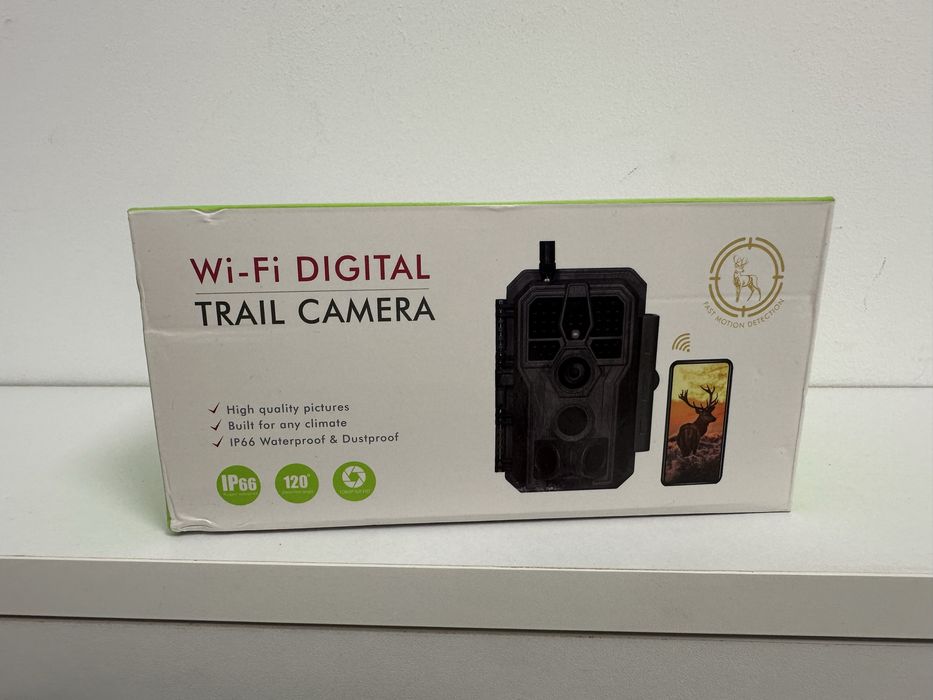 GardePro E8 Black Flash HD 64MP Wifi Bluetooth Trail Camera