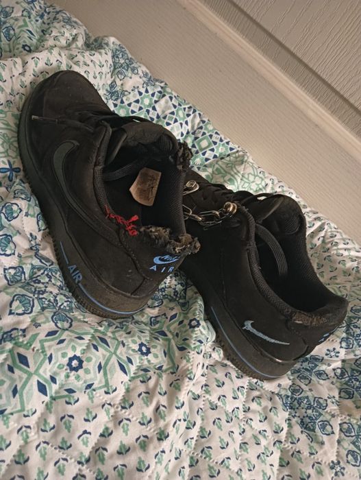 Nike Air Force 1 Custom – Model Unicat – Lanț Metalic – Streetwear