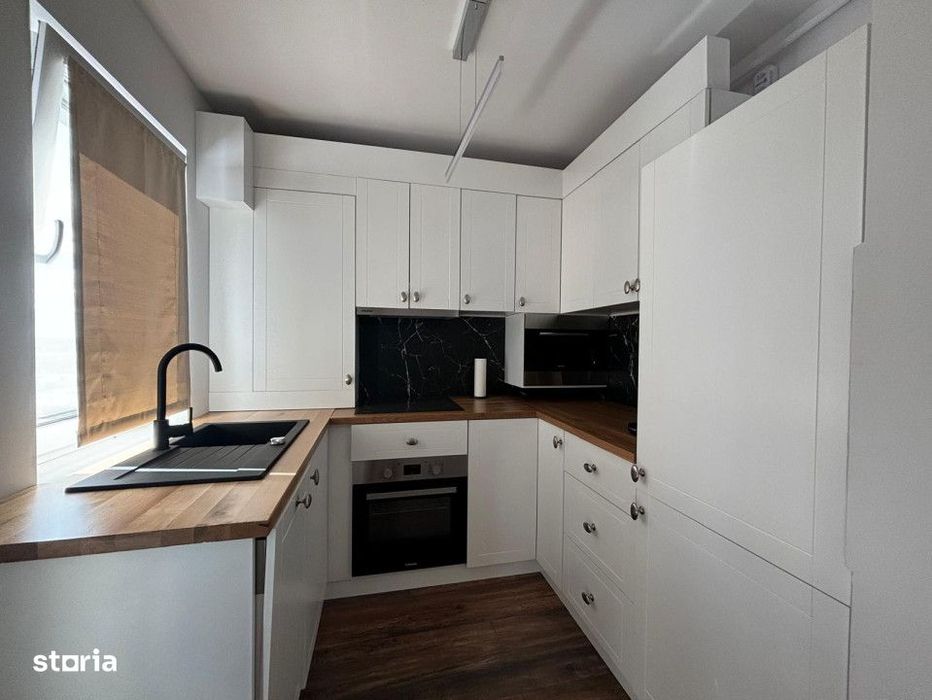 Apartament 2 camere, etaj 3, finisat, mobilat, cu 1 parcare