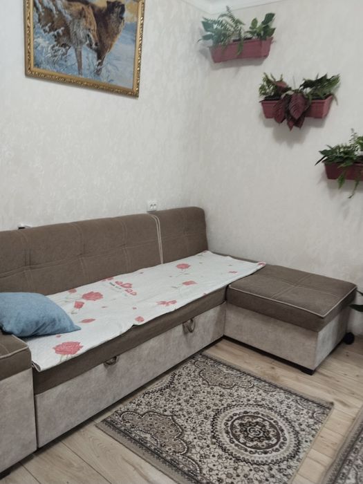 Продам 1 ком 1этаж 4этажки СЕРГЕЛИ -2. С отличным ремонтом. Выход в ог