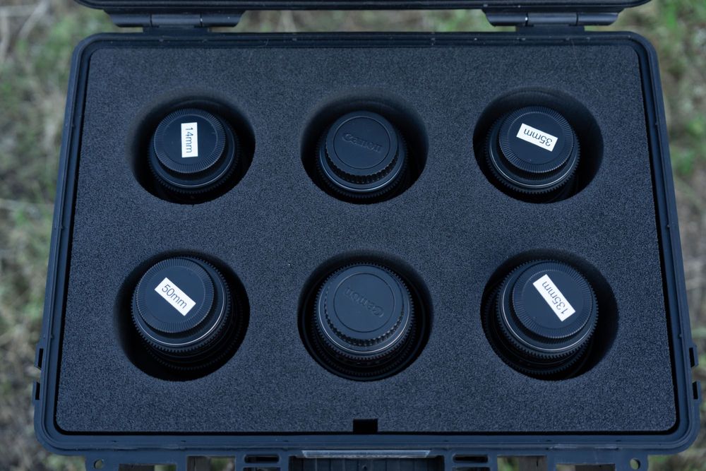 Кино Обективи Samyang Cine VDSLR за Canon EF