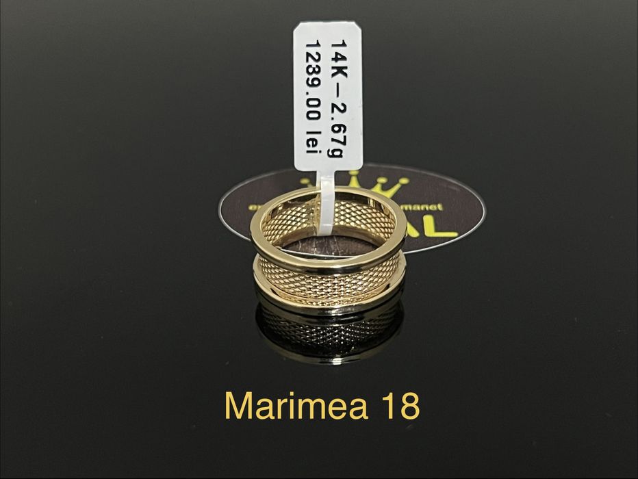 Bijuteria Royal CB: Inel dama aur 14k 2,67gr