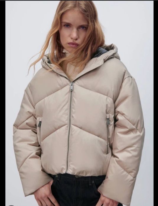 Бежово яке Zara, M размер