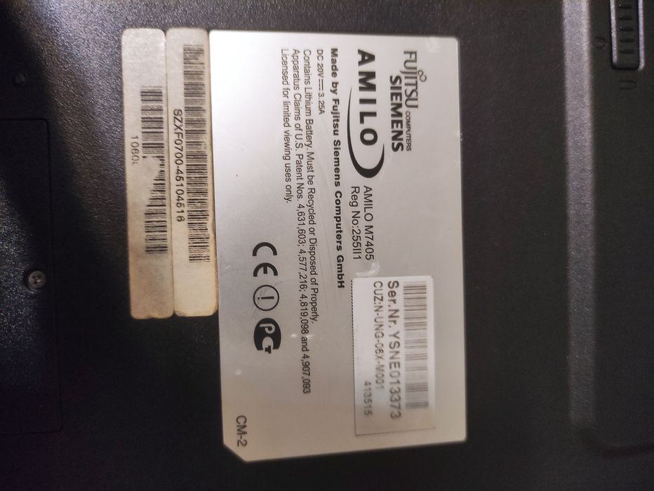 Vând laptopuri pt dezmembrat HP presario, Fujitsu Siemens Amilo