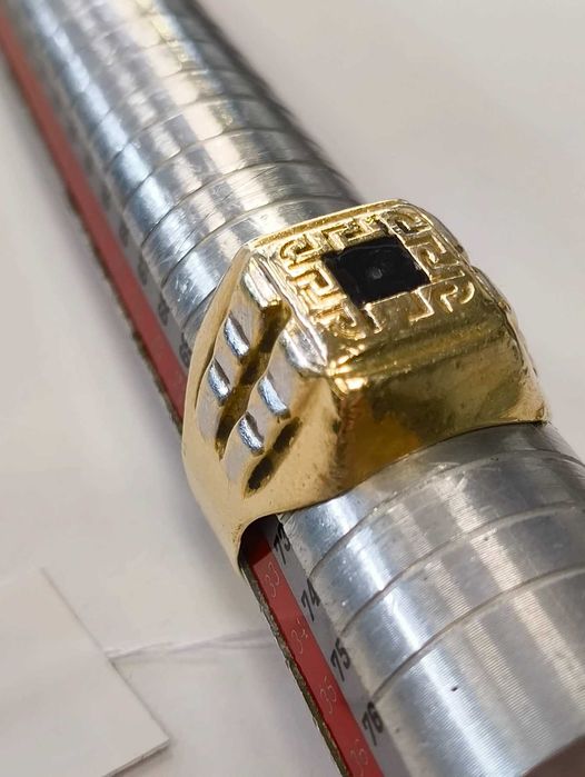 *НАМАЛЕНО ЗЛАТО* Златен пръстен 8,01 грама на цена от 119 лева за грам