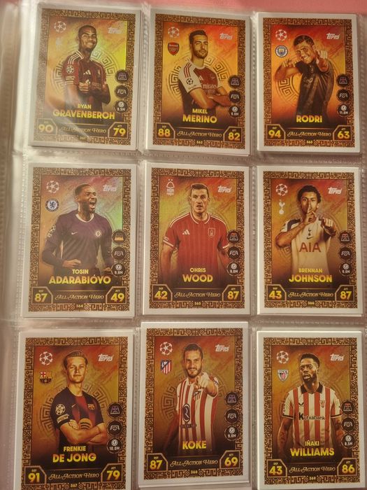 Topps Match Attax 25/26 карти