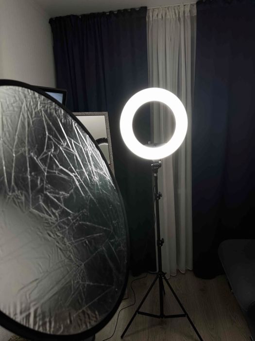 Лампа кольцевая мощная