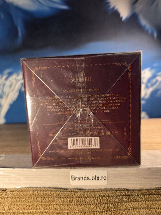 Sospiro - Muse 100ml EDP, unisex, Made in Italy. Sigilat