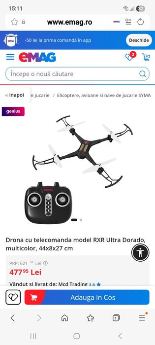 Telecomandă Dronă Zyma