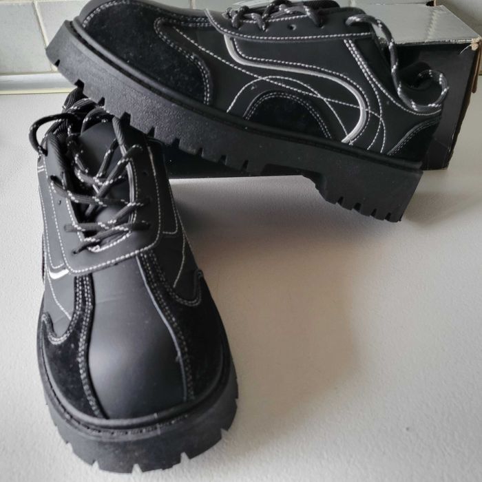 Bocanci pantofi incaltaminte sport barbati cu talpa groasa 43 28cm noi