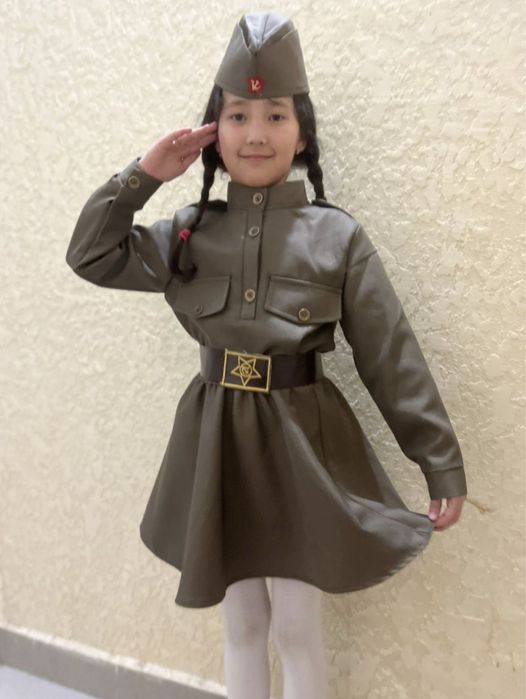 Военный костюм для девочки