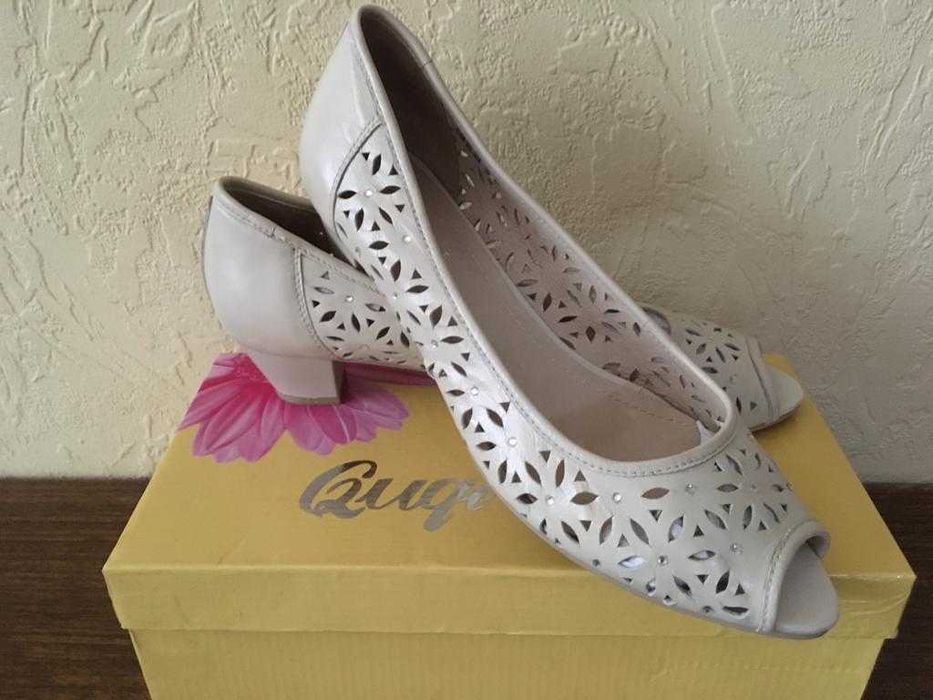 Туфли женские кожаные