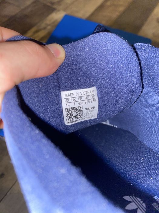 Adidas Campus 00s Bleumarin Alb Gum | Marimea 40.5 | NOU cu eticheta