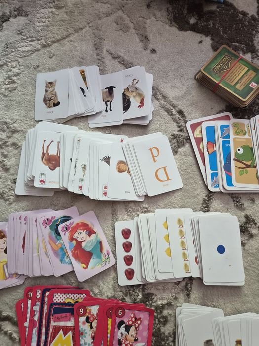 Seturi cartonase educative frozen disney litere etc