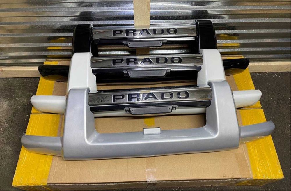 Крылья передние прадо 120 капот бампер