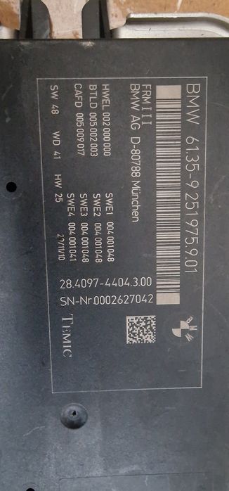 Modul bmw cas4 CG f07 f11 f10