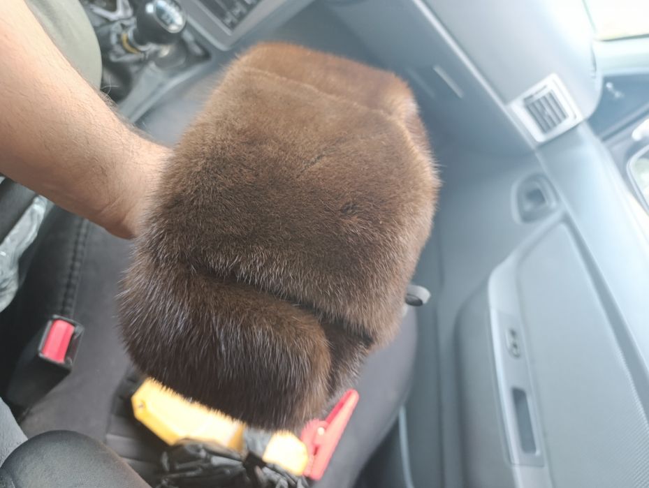 Норковая шапка.  Норка