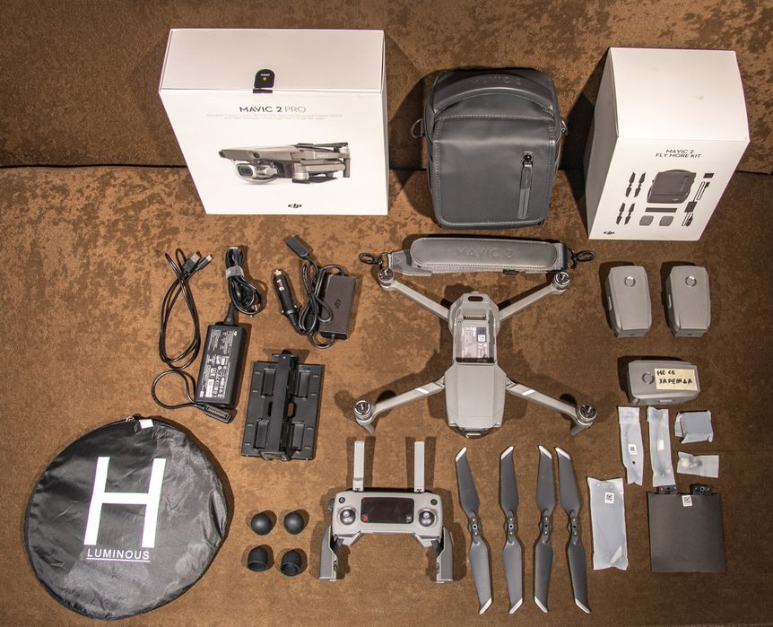 Dji mavic 2 pro + fly more kit
