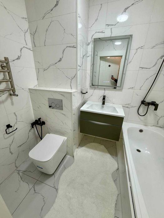 Новостройка, Паркентский, 3-комнаты с ремонтом и мебелью