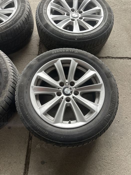 Jante Roti iarna BMW 5x120 R17 225 55 17 Continental F10 F11 F30 F31 F