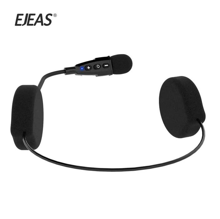 EJEAS E1+ Bluetooth 5.1 Слушалки за мотоциклетна каска, CVC