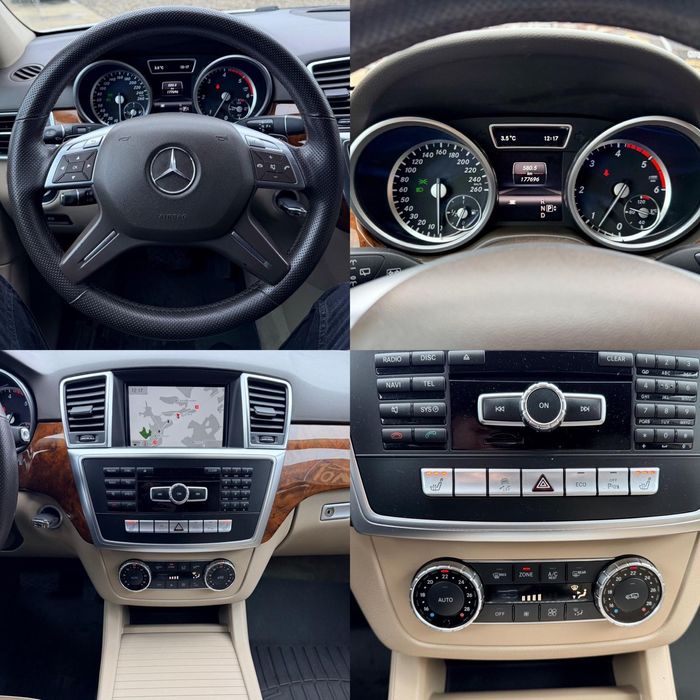 Mercedes ML350, 2013, 3.0 diesel, 177.000 km, RATE CU BULETINUL,  AVAN