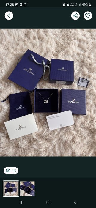 lantisor swarovski swan