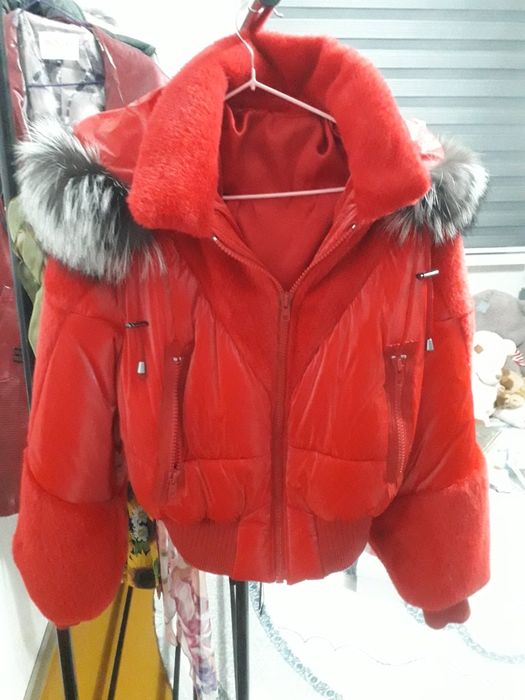 Куртка утепленная с натуральным мехом