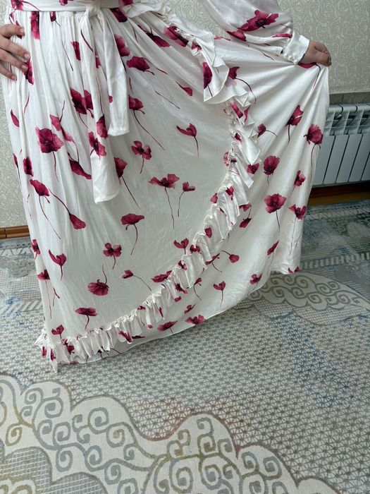 Платье с японского шёлка. Р46/48