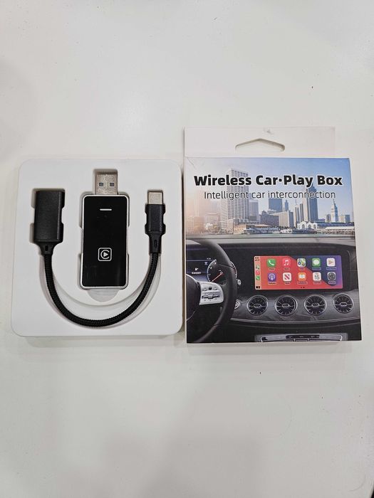 Безжичен CarPlay и Android Auto адаптер – Wireless Car Adapter