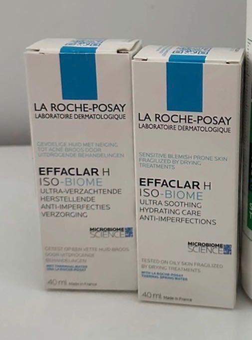 LA ROCHE-POSAY effaclar h iso-biome крем - 2 бр.