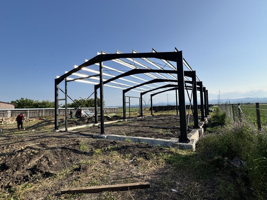 • Construim Hale Metalice pe comanda / Structuri Metalice la gata