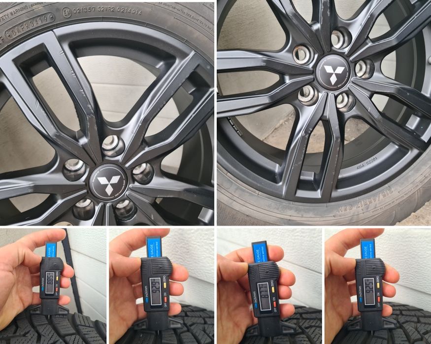 Jante Mitsubishi Asx/Eclipse Cross/Outlander,17",Peugeot/Kia/Hyundai..