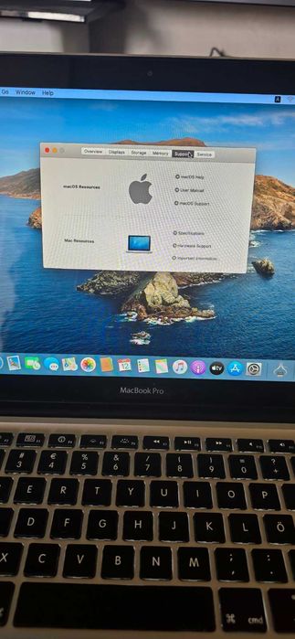 MacBook Pro 13.3'' 4GB RAM 128GB SSD Intel Core i5-БАТЕРИЯ -4 ЧАСА!