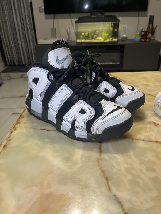 Nike Air More Uptempo ’96 Black/White & BTTHS Yellow – mărimea 39