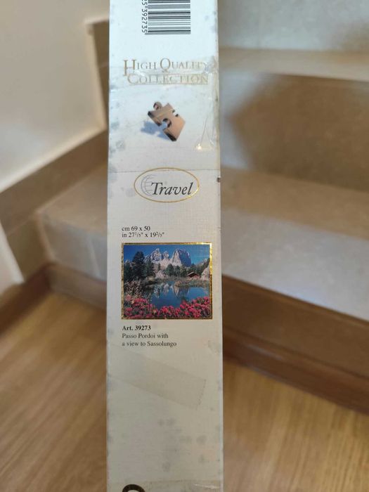 Puzzle Clementoni 1000 piese, Passo Pordoi cu vedere la Sassolungo