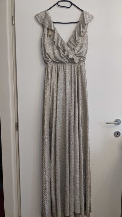 Rochie argintie Nissa