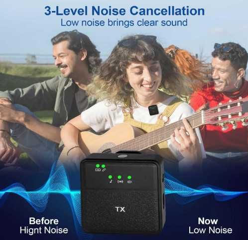 Безжичен микрофон Kinizuxi, професионален лавалиер