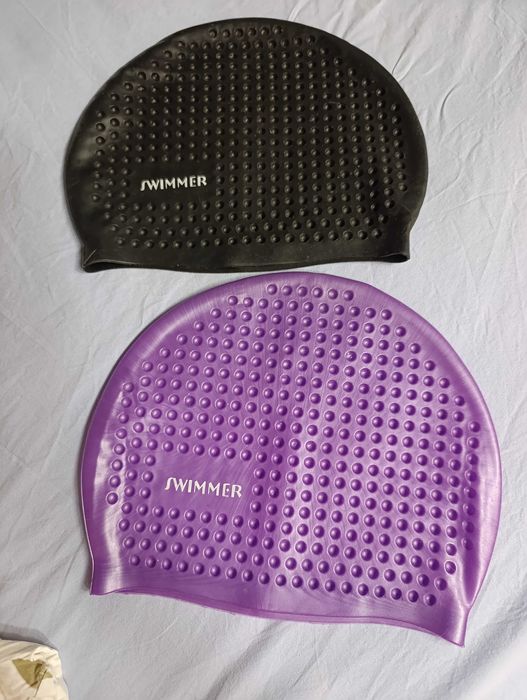Продам шапачки для плавания б/у  swimer