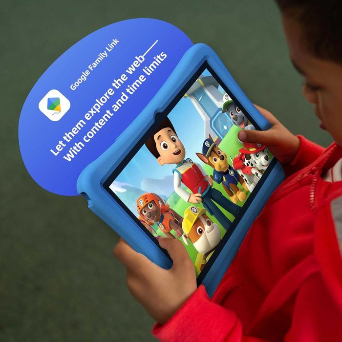 Детски таблет 10 инча plimpton Kids20 - Android 15 64GB калъф