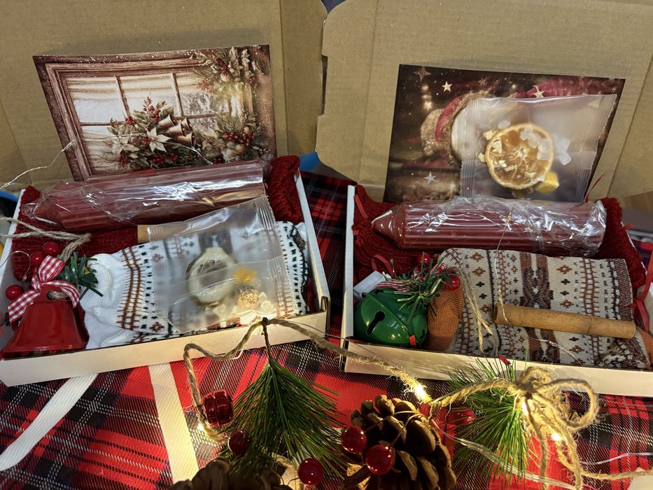 Новогодние подарочные боксы