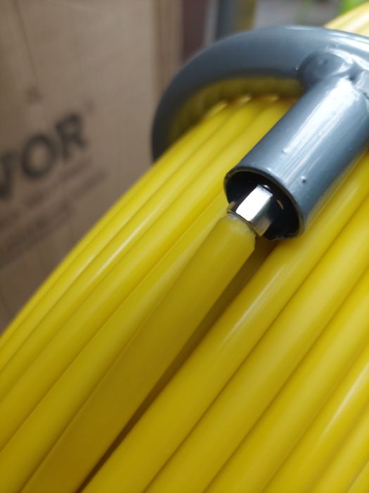 Tragator cabluri 8mm 180m fibra optica cabluri internet electrice