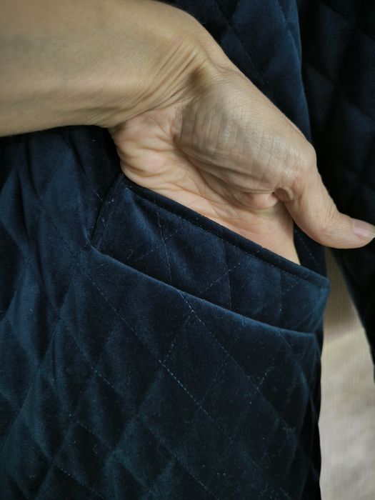 Пальто стеганное