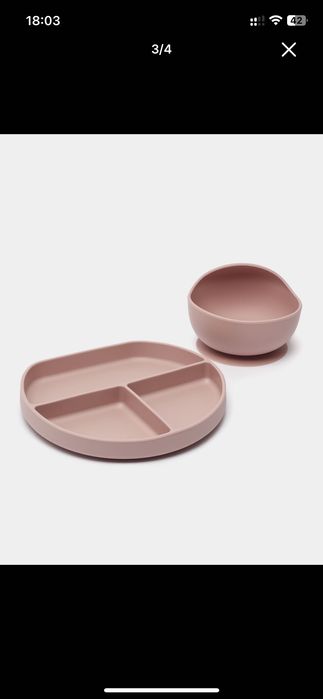 Силиконовый набор посуды MoMi Ami ОРИГИНАЛ