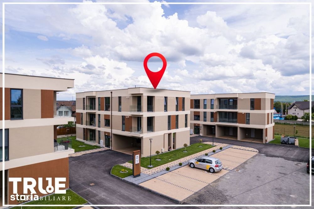Ap. cu 2 camere, 54m² + terasă, bloc nou, HS Residence!