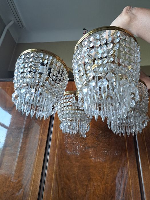 Люстра хрустальная