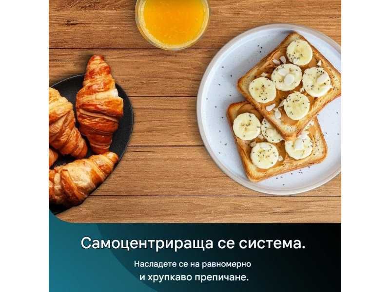 Тостер с 4 Слота за Филийки и 7 Степени на Препичане Cecotec Toastin' Time 1500, 1500 W